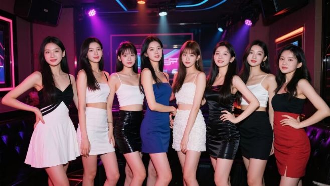 ktv包房公主潜规则，“能摸能捏”？